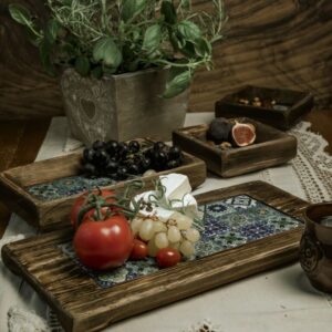 Propozycja podania serów na desce