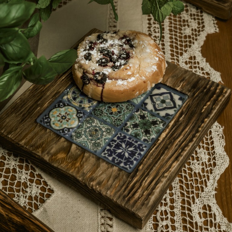 Kompletny zestaw z niebieskimi płytkami w stylu Azulejos-Zestaw 5 - obrazek 5