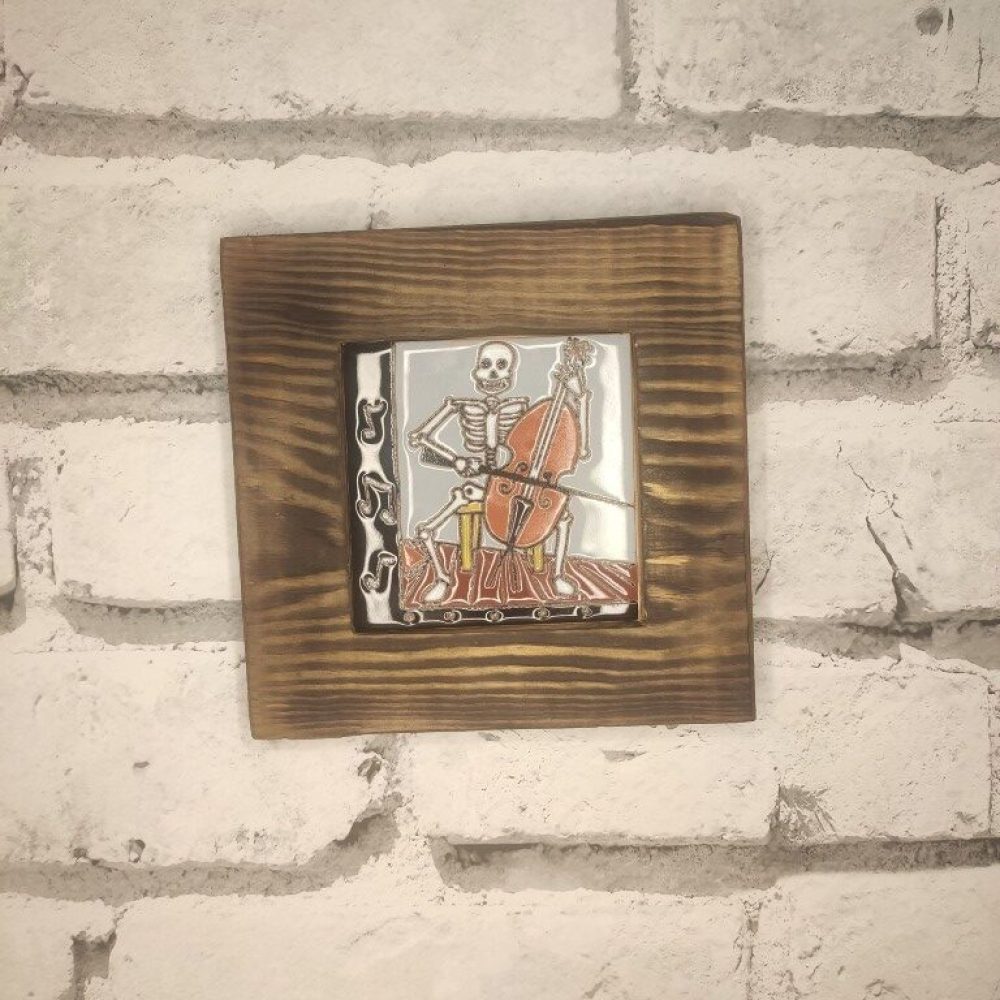 Płytka ceramiczna z motywem Santa Muerte (13)