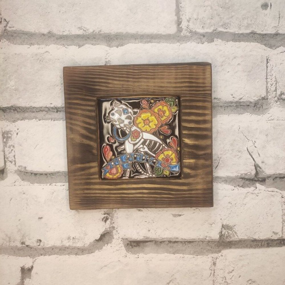 Płytka ceramiczna z motywem Santa Muerte (19)