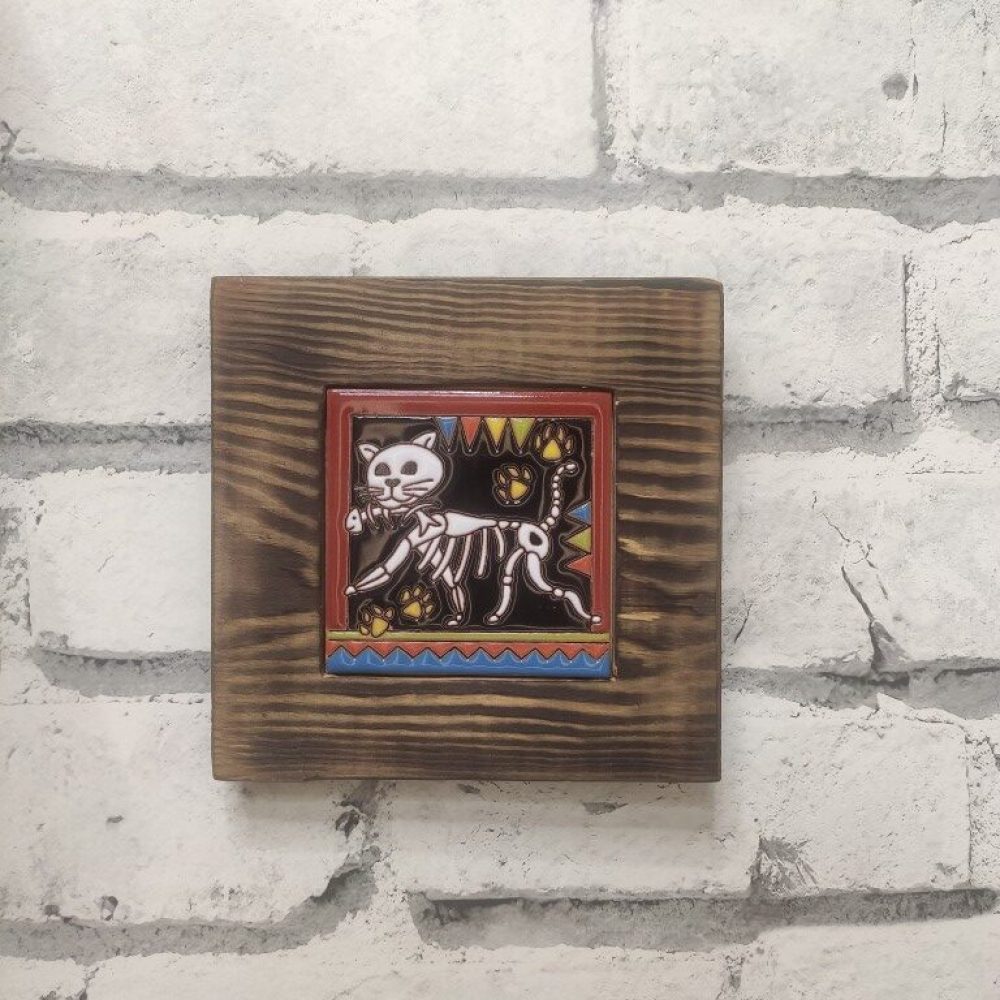 Płytka ceramiczna z motywem Santa Muerte (29)