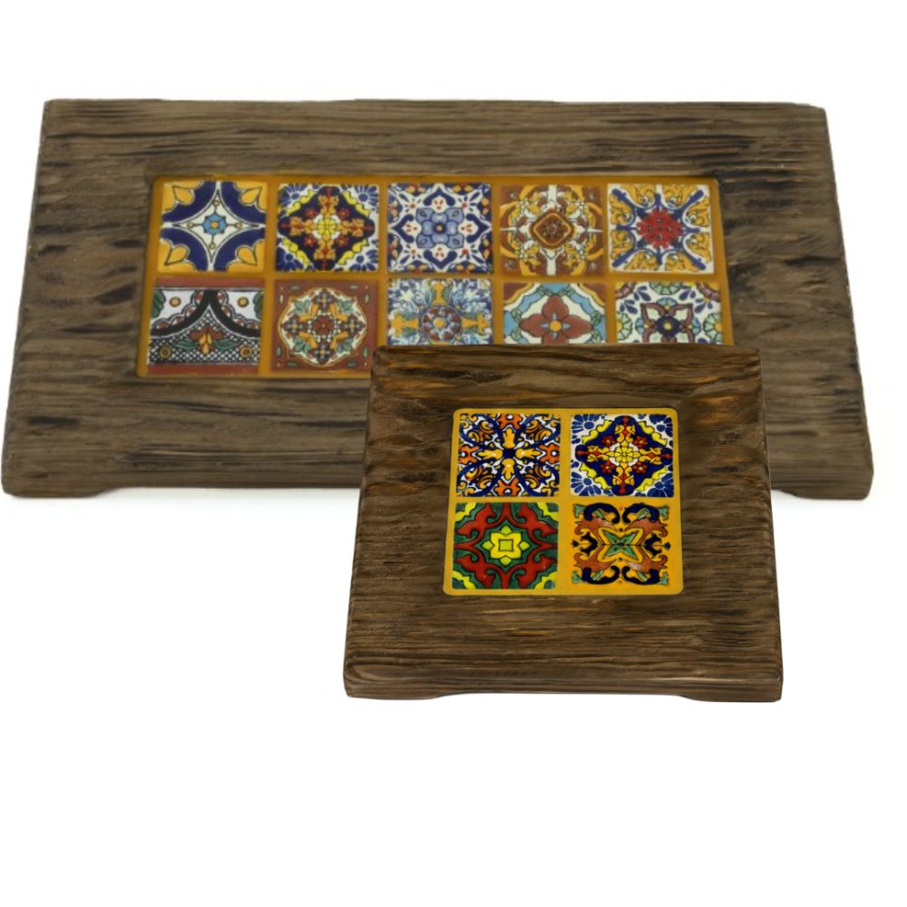 deski talavera żółta